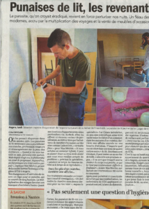 STH est dans le Courrier de l'Ouest